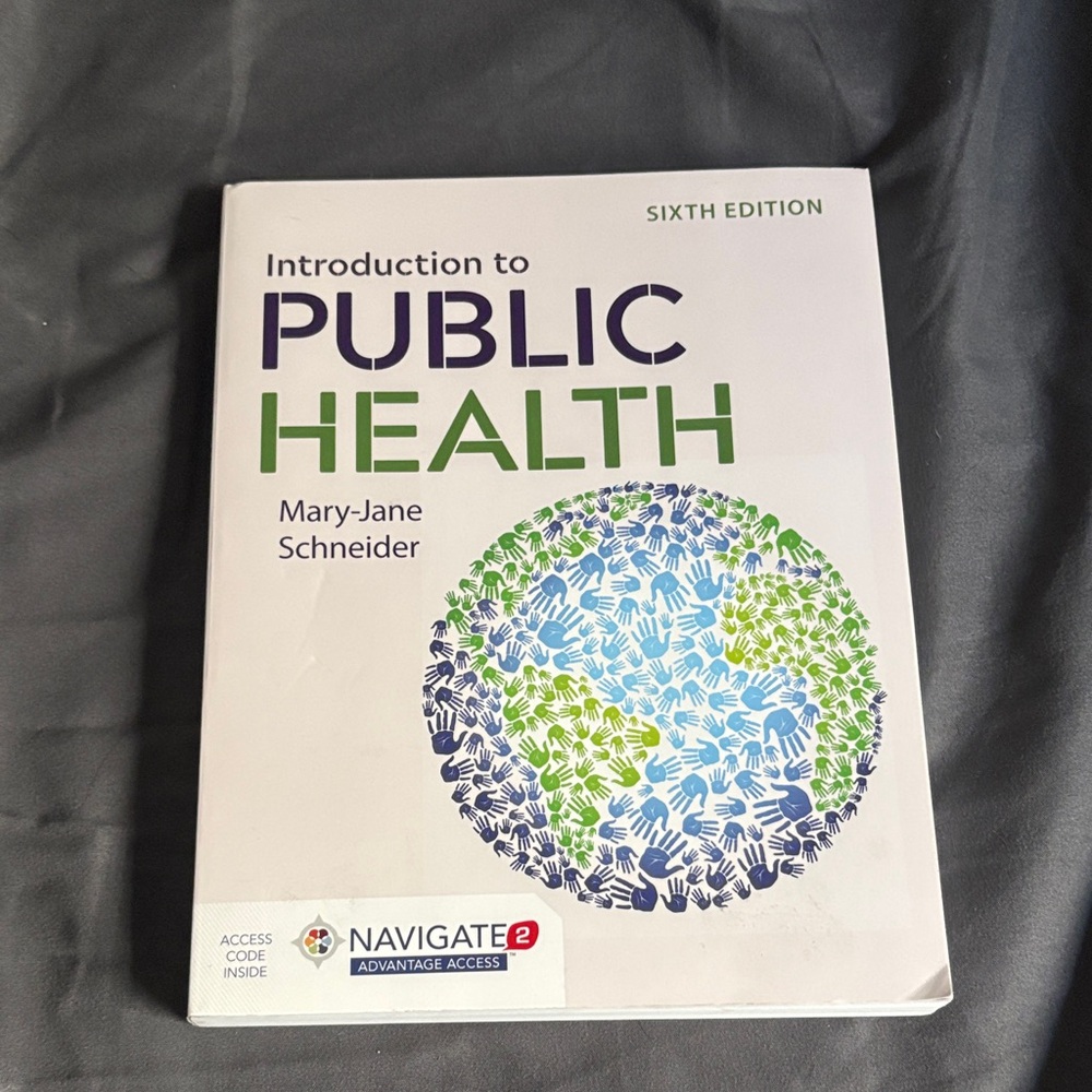 Public health textbook sixth edition by Mary Jane Schneider